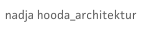 nadja hooda architektur
